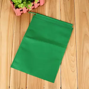 Wholesale Cheap Custom Logo Non Woven Drawstring Bag For Gifts Packing Travel Drawstring Package Non Woven Tissue Dust Bag