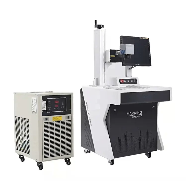3w 5w Uv Laser Marking Machine For Crystal Plastic Glass Metal Laser Engraving Printing Machine Mini Laser Printer