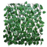 TY Feuilles de buis synthétiques Mur de plantes pour la décoration extérieure