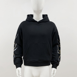 Sweat-shirts et sweats à capuche pour hommes, personnalisables avec logo, en coton 100% 390 g/m², impression DTG, vierges et lourds - Product Image 4