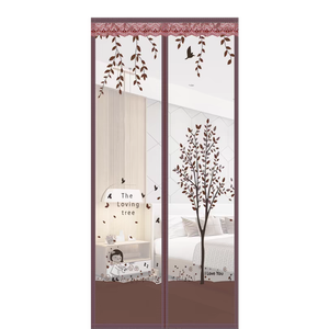 <span class=keywords><strong>Rideau</strong></span> <span class=keywords><strong>de</strong></span> <span class=keywords><strong>porte</strong></span> anti-moustiques magnétique imprimé en polyester, auto-fermant, <span class=keywords><strong>sans</strong></span> perçage, fourni par le fabricant - Product Image 1