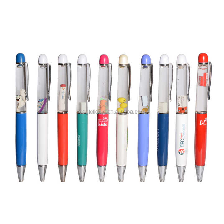 Custom Floating Pen - High Quality 3D Boat Liquid Pen