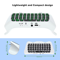Nouveauté Mini contrôleur sans fil pour PS5 Dual Sense Edge clavier vert rétro-éclairé accessoires accessoires