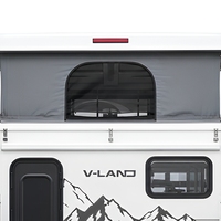 Camping-car rigide pour pick-up Ford F150 Raptor 4x4, idéal pour le camping tout-terrain et les voyages en camping-car.