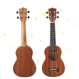 Kit Ukelele Sopraan 21 Inch Ukulele China Ukulele Aiersi Merk Gelamineerd Mahonie Hout