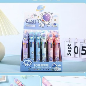 Lilo & <b>Stitch</b> 10 Color Ballpoint <b>Pen</b> Set For Students And Preschoolers Office School Use Plastic Material Digital Printing - Product Image 3