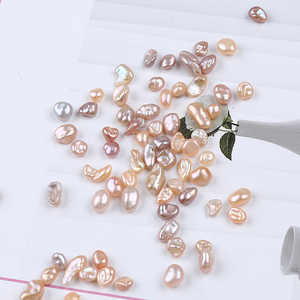 Bán Sỉ Hạt Ngọc Trai Nước Ngọt Keshi 4-6Mm Pha Màu Tím Hồng Tự Nhiên - Product Image 6