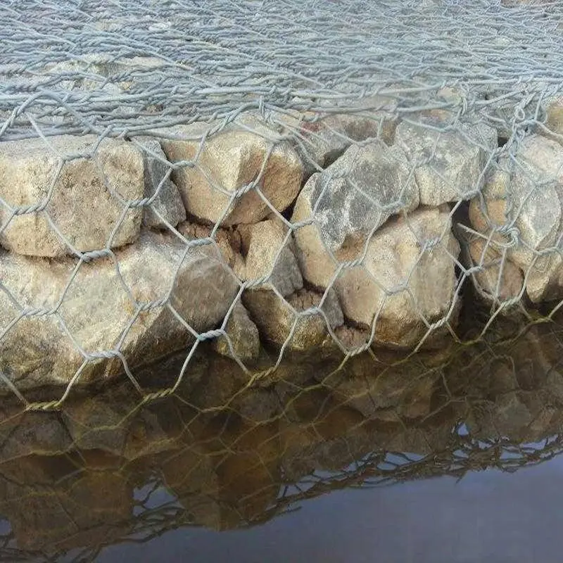 Cesta de malla de alambre Retención de pared Hexagonal Gabion Box