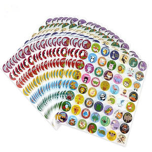 สติ๊กเกอร์ฉลากส่องแสง ใบ<span class=keywords><strong>หน้า</strong></span>ยิ้ม ได้รับรางวัล การ์ตูนน่ารัก ครู พ่อแม่ สร้างแรงบันดาลใจ สติ๊กเกอร์สนับสนุน - Product Image 4