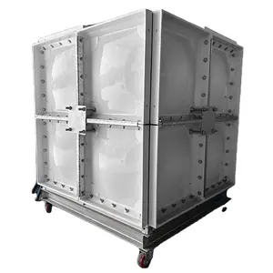 Large Food Grade GRP Modular Panel FRP Water Tank Rectangular water Storage tank