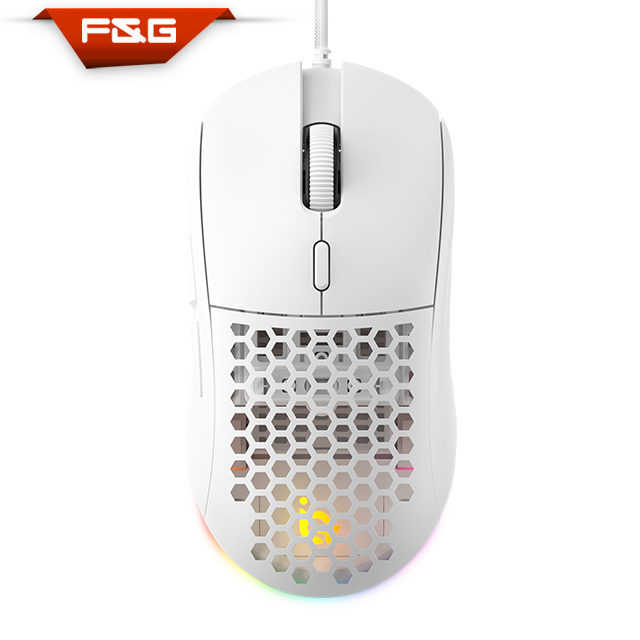 Ambidextrous Superlight Wired Mouse, Gpro X Superlight Style,Back Cover Design and Size Changeable,Lighter Than Superlight