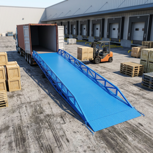 Novo Modelo 2026: Rampa Hidráulica Móvel de 10 Toneladas para Carga de Contêineres com Empilhadeiras - Product Image 1