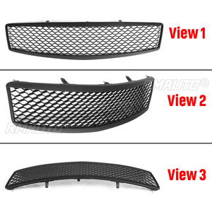 G35 G37 Car Front Bumper Honeycomb <b>Mesh</b> Centre <b>Grill</b> Grille Panel <b>for</b> Infiniti G35 G37 4Door Sedan 2007-2009 Front Racing <b>Grills</b> - Product Image 3
