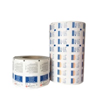 Rouleau de papier aluminium laminé enduit sur mesure pour emballage de sachets de lingettes humides - Vente en gros