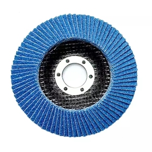 All'ingrosso disco abrasivo a disco con aletta curva di zirconio di alta qualità per la macinazione di metallo e acciaio inox con campione gratuito - Product Image 4