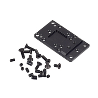 Plaque de montage universelle LAMBUL pour viseur point rouge, base en acier pour viseur reflex, support de lunette pour GLOK