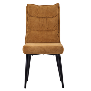 Luxe Moderne Nordique <span class=keywords><strong>Scandinave</strong></span> Noir <span class=keywords><strong>Chaise</strong></span> Salle À Manger Tufté <span class=keywords><strong>Bleu</strong></span> Brun Velours Restaurant Chaises À Manger Pour Salle À Manger - Product Image 2