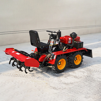 Tracteur à chenilles rotatif multifonctionnel pour utilisation des terres humides et sèches d'approvisionnement d'usine