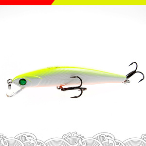LUTAC minnow attira esche esche con esca con rivestimento Laser a fusione lunga 80mm 7g - Product Image 5