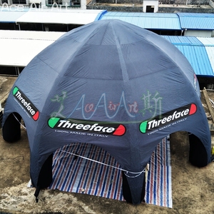 Tente gonflable de 10m de diamètre tente de camping publicitaire abri d'auvent de <span class=keywords><strong>voiture</strong></span> pour l'exposition et le salon commercial, tente gonflable d'araignée - Product Image 6