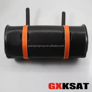 Sac de selle en cuir PU <span class=keywords><strong>Vintage</strong></span>, 31*13cm, accessoires de <span class=keywords><strong>moto</strong></span>, <span class=keywords><strong>sacoche</strong></span> latérale - Product Image 2