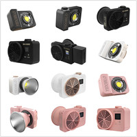 Vente chaude Mini Portable pour Voyage LED COB Poche Remplissage Lumière 100W Softbox Poche Caméra Remplissage Lumière Photographie Éclairage Kit