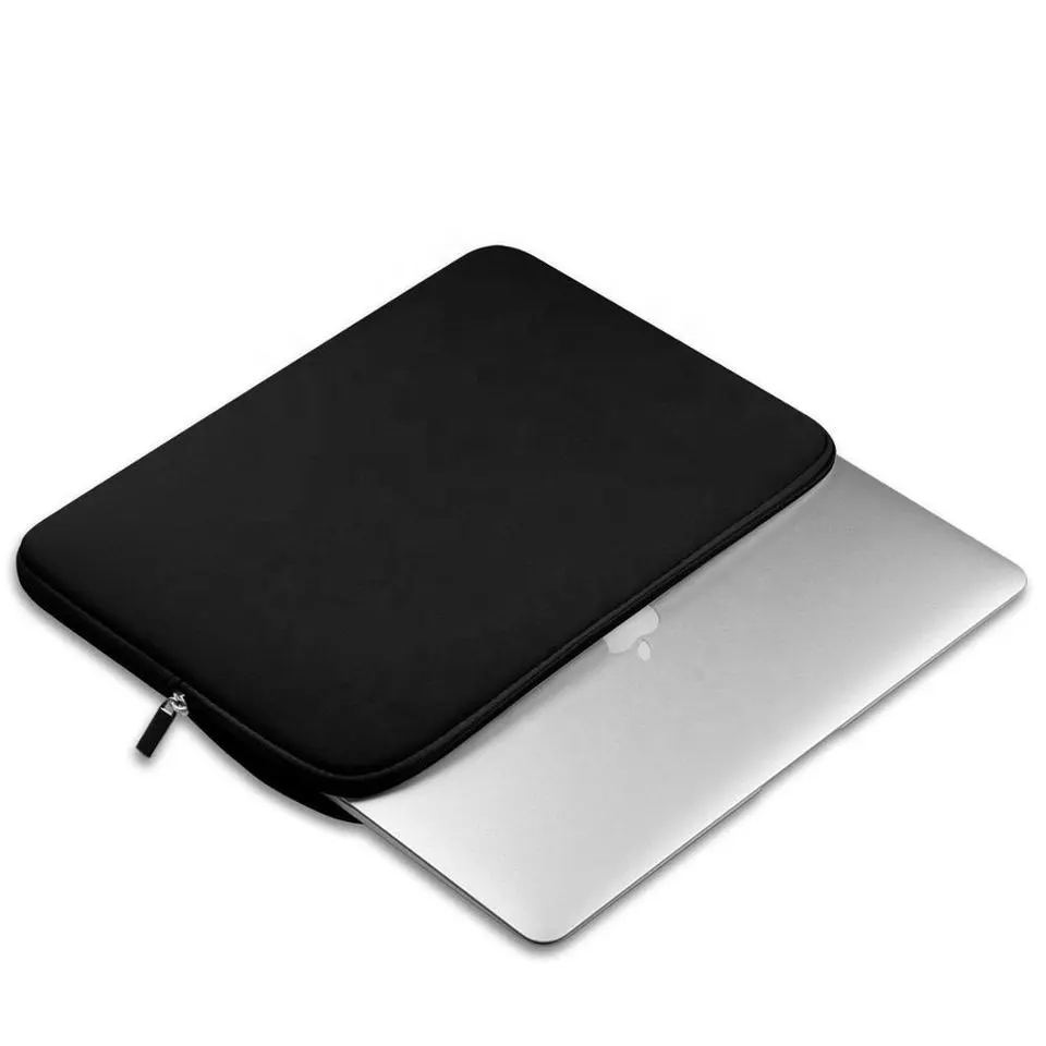 Benutzer definierte Größe leicht 10,6 13,3 15,6 16,5 Zoll Doppelt asche blau braun schwarz Neopren Laptop-Hülle Hülle Tasche für Ipad