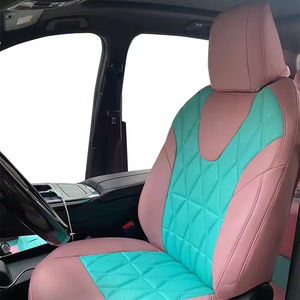 OEM ODM housses de siège de voiture personnalisées style sport <span class=keywords><strong>cuir</strong></span> à la mode PVC lin tissu contraste Civic Golf Polo Passat classe E - Product Image 1