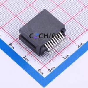 HEE18LP03BK Gold Finger Connector Through hole Component (THT),P=1.27mm Connector EDGE SLOT 1.27mm 18P Clamp Plate - Product Image 2