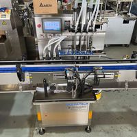 Machine de remplissage d'huile à pompe magnétique automatique à quatre têtes, électrique, pour huile d'olive, directement de l'usine