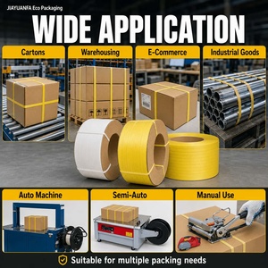 Factory 16mm X 0.8mm PP Strapping Plastic <strong>Pallet</strong> Packaging Environmentally Friendly Strapping Tape for <strong>Pallet</strong> Packing Straps - Product Image 3