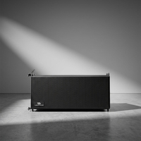 Sistema de Altavoces Line Array Activos Leon Audio de 2000W Clase D con DSP, Altavoces Line Array de Madera con Doble Woofer de 6 Pulgadas