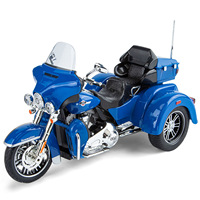 Modelo de Motocicleta de Aleación Fundida a Presión Davidson TRI GLIDE ULTRA 1:10, Triciclo de Lujo, Coleccionable, Clásico, Adorno, Regalo para Amigos