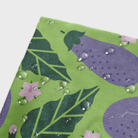 Aangepaste Fruitprint Opvouwbare Nylon Draagtassen Herbruikbare Waterdichte Boodschappentas Met Aangepast Logo