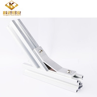 Vente en gros de support de profil d'angle de 135 degrés fente en V/T-slot8 2020/3030/4040/4545 accessoires prix d'usine d'alliage d'aluminium