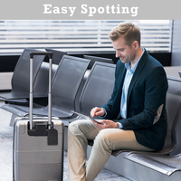 Étiquettes de bagage durables, luxueuses et élégantes en cuir véritable, texture douce et lisse, faites à la main, pour sac à dos de voyage, valise, sac à main, protection de la vie privée