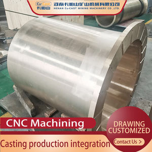 Piezas de aceite de buje de cojinete de manga de bronce ZCuPb20Sn5 de alta resistencia al desgaste con proceso de fundición de cobre - Product Image 2