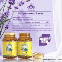 Gélules de Vitamine E Acétate de D-alpha Tocophérol pour l'Équilibre Nutritionnel Quotidien des Personnes Cherchant un Équilibre Alimentaire Disponible