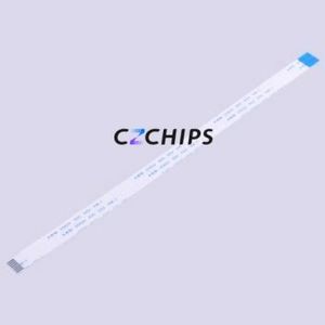 JS10B-08P-200-4-8 FFC Cable (Flexible Flat Cable) P=1mm Connector 8P 1mm 0.3mm Reverse - Product Image 1