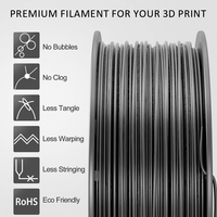 Nature mainan kreatif isi ulang filamen printer 3d, tecbears abs pla petg doradas untuk desain filamen isi ulang 1.75mm putih 1kg