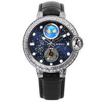 Nouvelle montre à quartz pour hommes, bracelet en cuir personnalisé, montres de luxe, boîtier en alliage de zinc, montre à main de luxe