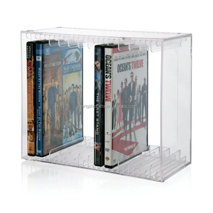 Soporte de exhibición de discos de vinilo acrílico de escritorio soporte de <span class=keywords><strong>registro</strong></span> de álbum de acrílico Marco de almacenamiento de acrílico transparente organizador de colección - Product Image 1