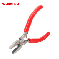 WORKPRO-Mini pince de coupe diagonale en acier au carbone, poignée souple en plastique multifonctionnelle DIY