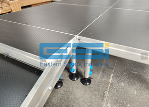 ESI Aluminio 4x4ft 4x8ft Deck Stage Diseño apilable Portátil 4 Patas para Stage Truss para empresas de alquiler Truss Displays Producto - Product Image 5