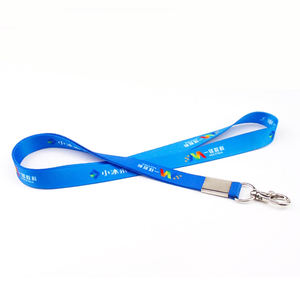 Titular de la tarjeta de identificación promocional Cordón de cuello Poliéster Logotipo personalizado Impresión en offset Ecológico Suave Sin pedido mínimo - Product Image 4