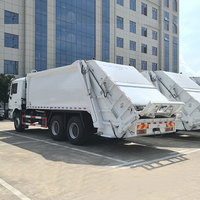 Camion compacteur de déchets à chargement arrière SHACMAN 6x4 de 23 mètres cubes, directement de l'usine, avec certifications CE et ISO pour l'assainissement municipal
