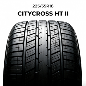 ยางรถยนต์แบบไม่มียางใน CITYCROSS II ขนาด 225/55R18 98V สำหรับรถยนต์นั่งส่วนบุคคล - Product Image 1
