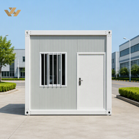 Maison conteneur modulaire portable robuste à assemblage rapide pour dortoir et abri sur chantier éloigné