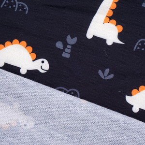 Tela con capucha de alto peso 100% tela de poliéster toalla Terry telas Premium personalizado Terry tela para calcetines de bebé - Product Image 2