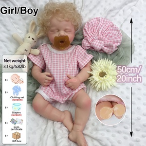 Muñeca Reborn Personalizada OEM/ODM, Cuerpo Completo de Silicona, Cabello y Color de Piel <span class=keywords><strong>Personalizados</strong></span>, Muñeca de Simulación Hecha <span class=keywords><strong>a</strong></span> <span class=keywords><strong>Mano</strong></span> - Product Image 5